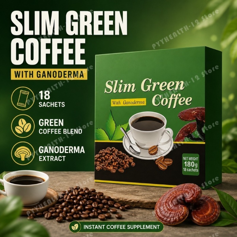 Coffee Tea Weight Loss - قهوة سليم الخضراء، مستخلص شاي الجانوديرما