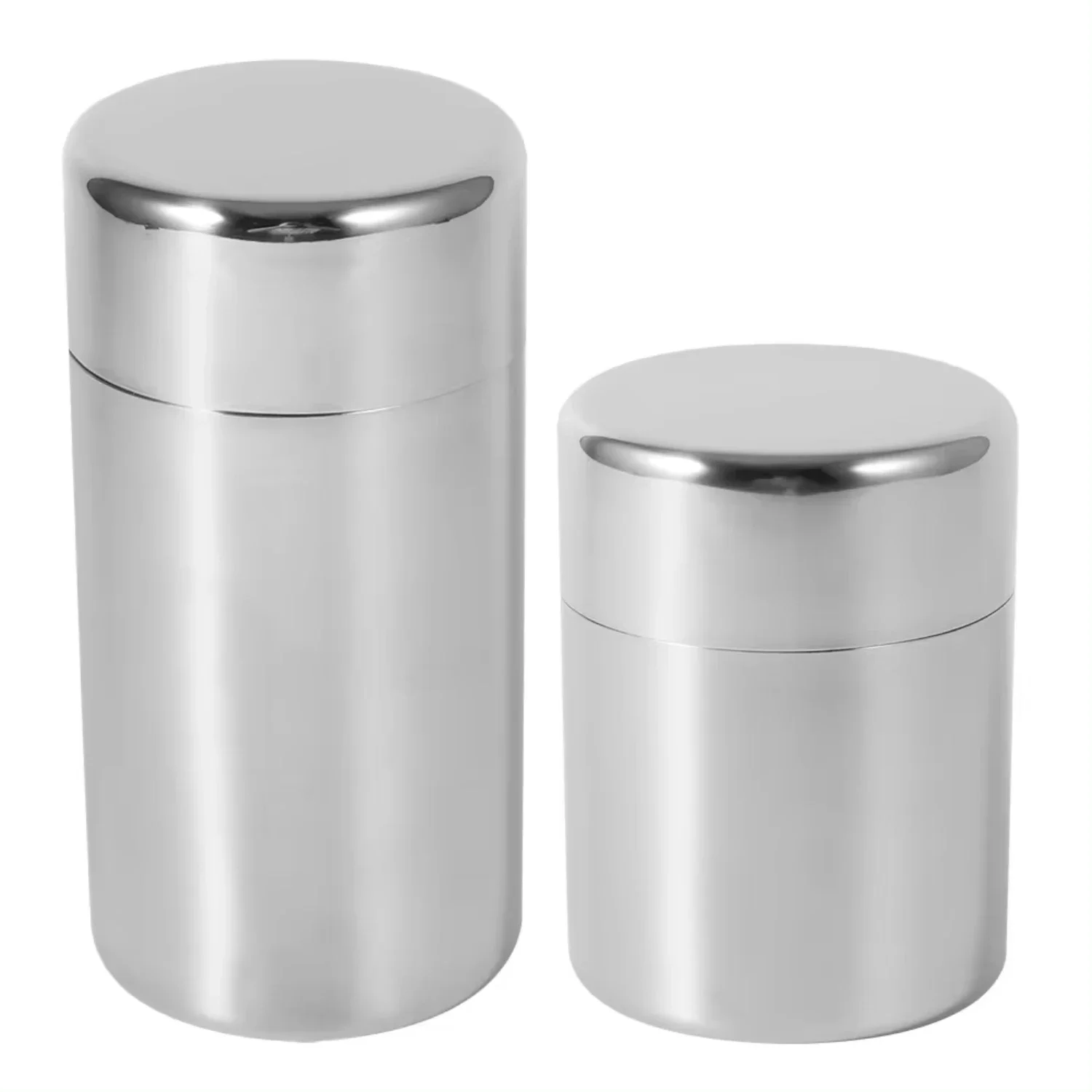 Coffee Tea Sugar Canisters - الفولاذ المقاوم للصدأ علب أوراق الشاي