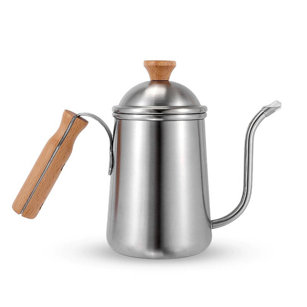 Coffee Tea Pots - صب فوق غلاية القهوة معقوفة الفولاذ