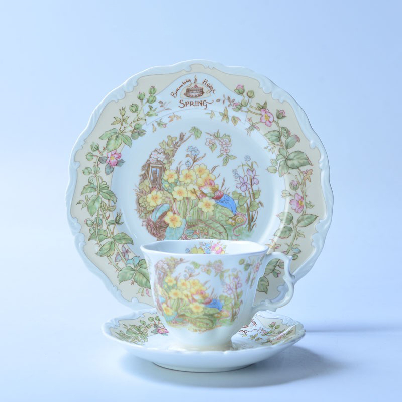 Espresso Cup Saucer - العظام الصين فنجان القهوة طقم الصحن