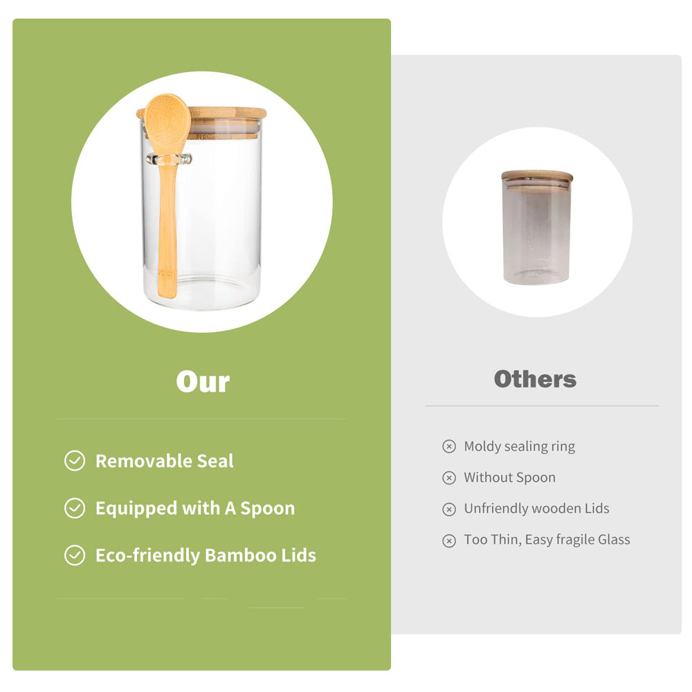 حاويات بلاستيكية محكمة الإغلاق - مراجعة Coffee Tea Sugar Canisters وسعره