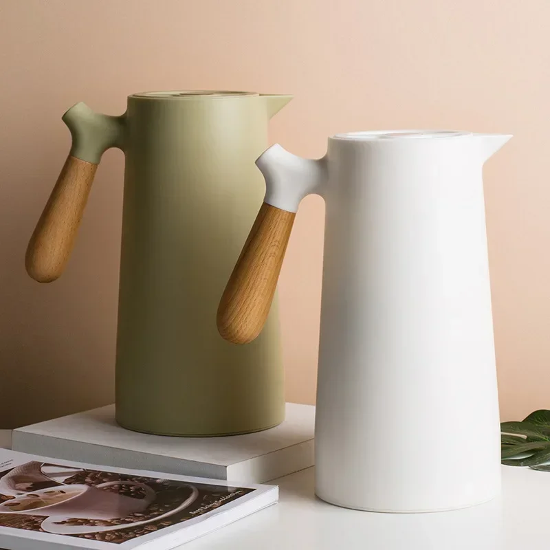 إبريق حراري كبير السعة بمقبض خ - مراجعة Coffee Tea Equipment وسعره