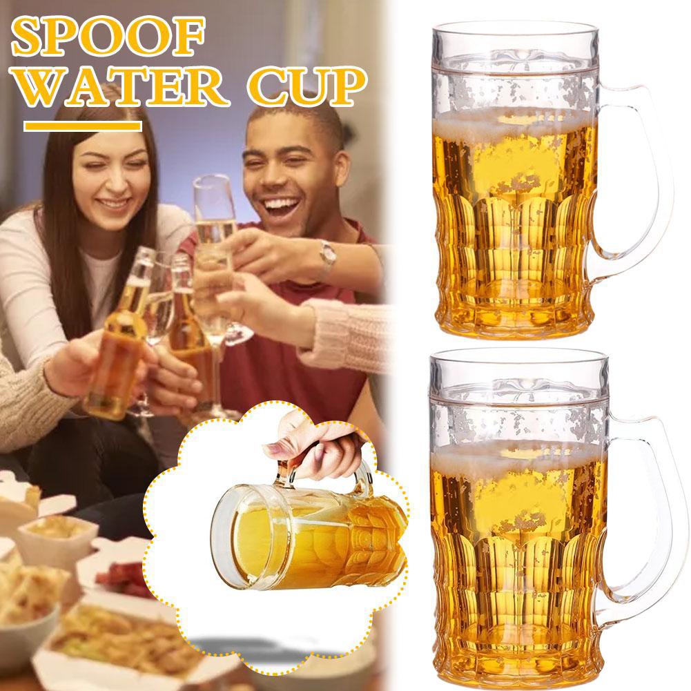 كوب بيرة ثلج مزيف مع جدار مزدو - مراجعة Double Wall Mug وسعره