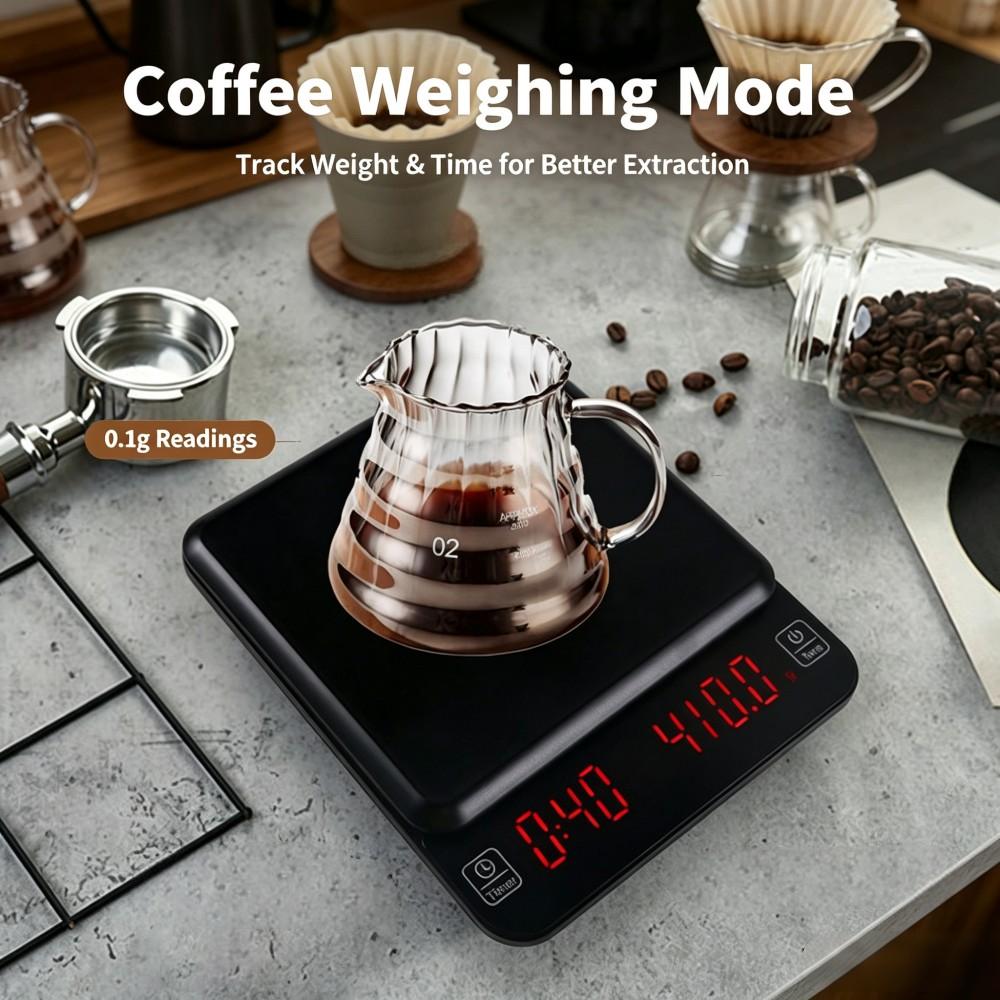 ميزان قهوة رقمي عالي الدقة 3 ك - مراجعة Coffee & Tea Maker Machine وسعره
