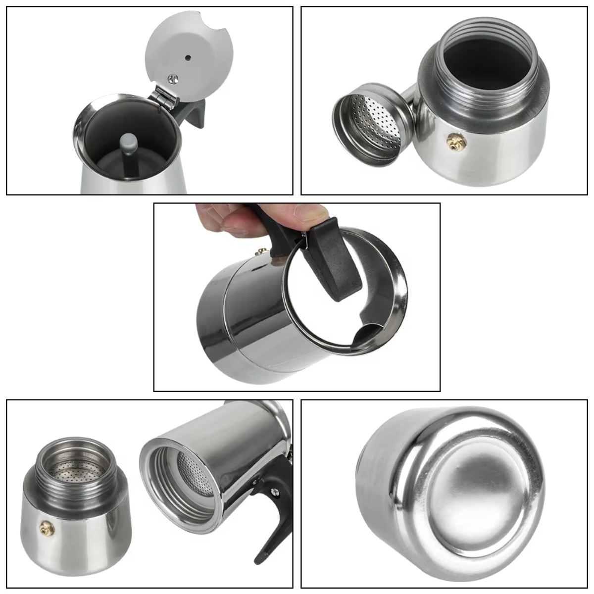 وعاء قهوة موكا محمول من الفولا - مراجعة Coffee Tea Pots وسعره