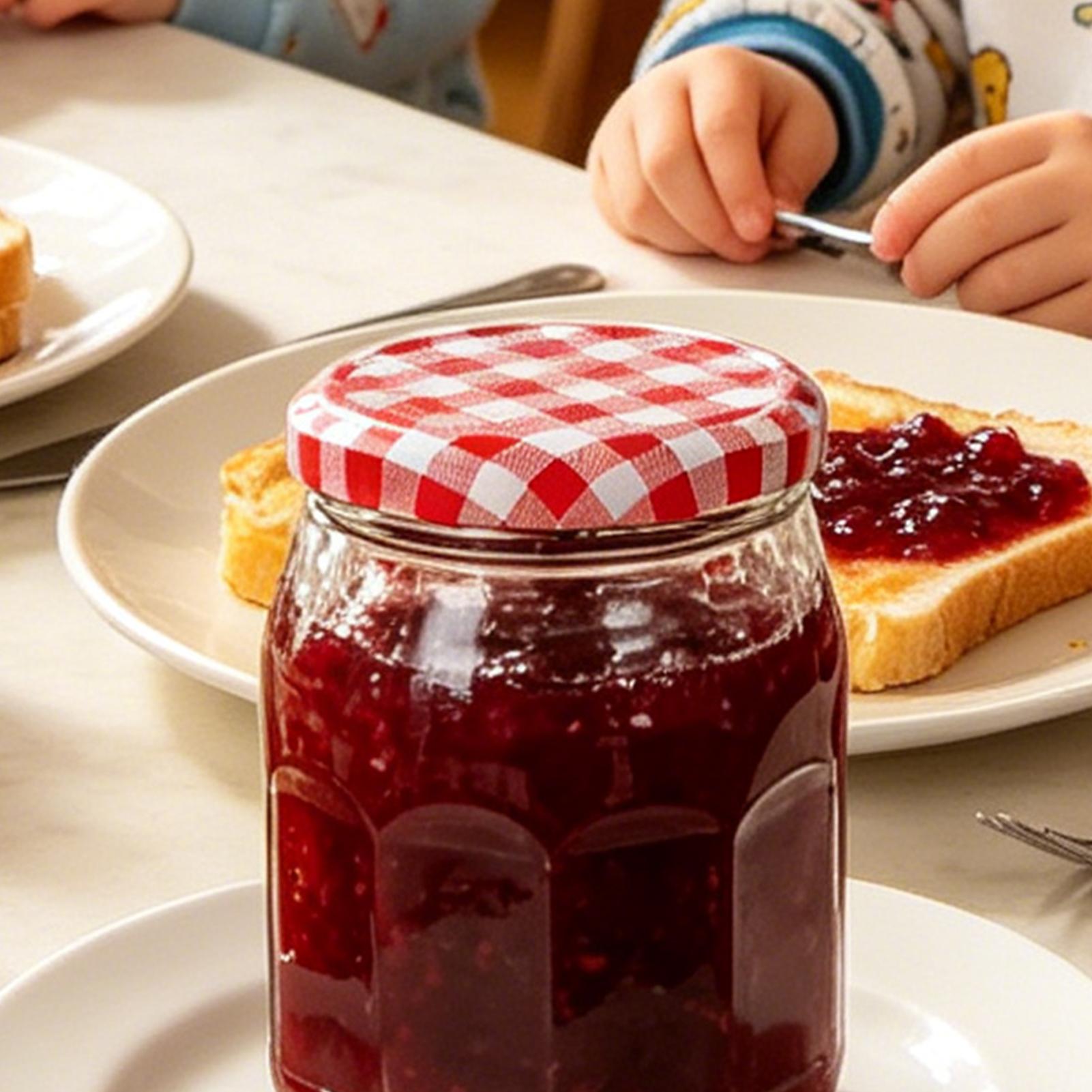 أغطية برطمانات التعليب، 50 قطع - مراجعة Coffee Tea Jars وسعره