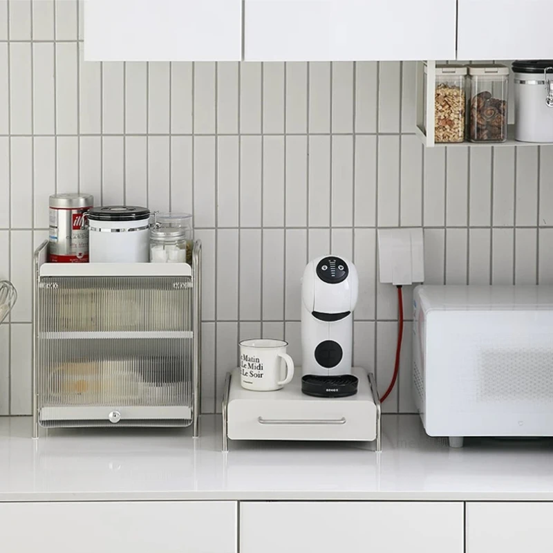 حامل كبسولات القهوة، منظم أدرا - مراجعة Coffee Tea Drawer Organizer وسعره