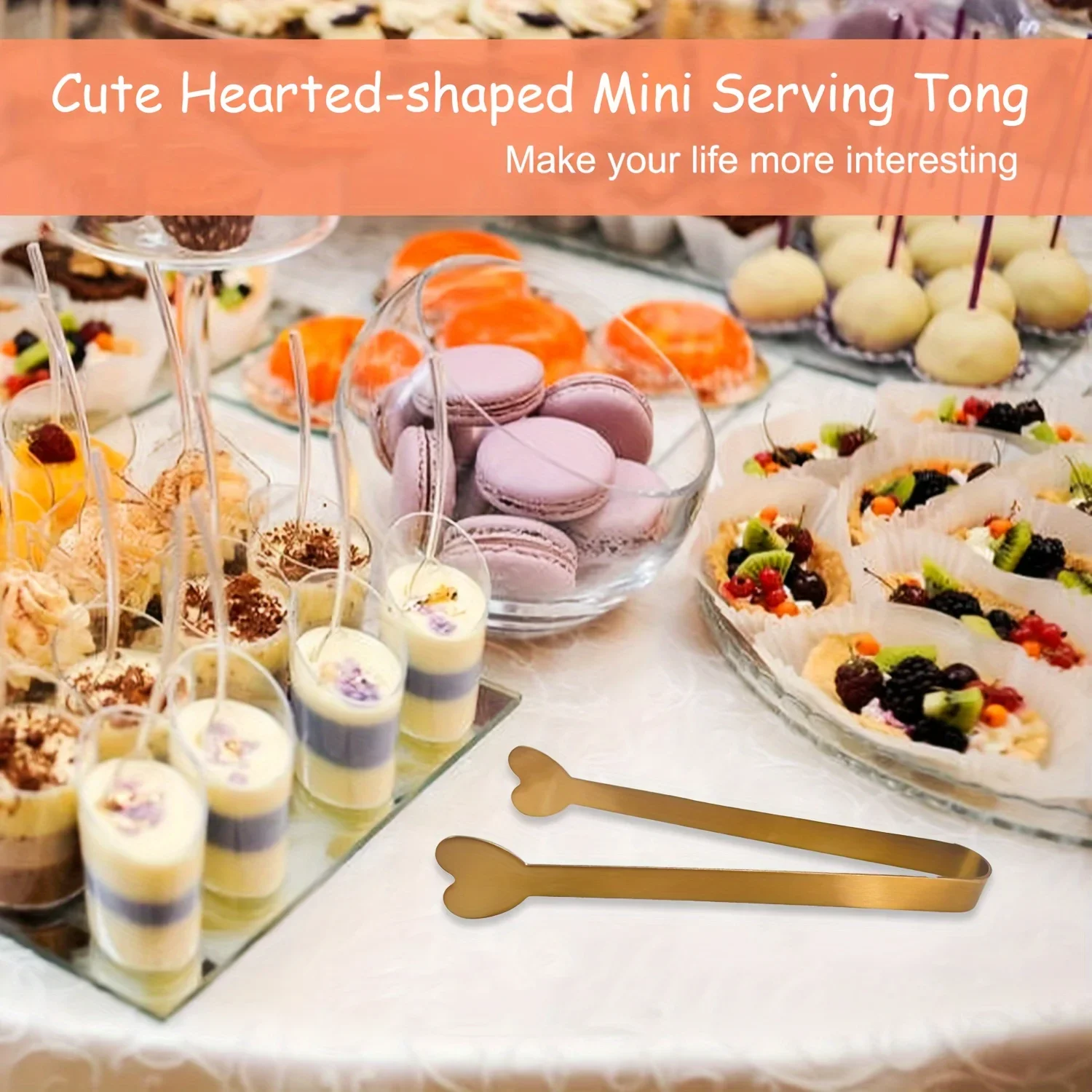 ملقط صغير على شكل قلب من الفول - مراجعة Coffee Tea Sugar Set وسعره