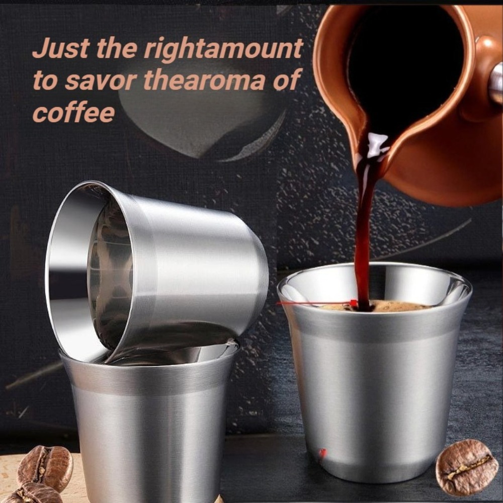 كوب قهوة معزول من الفولاذ المق - مراجعة Double Wall Mug وسعره