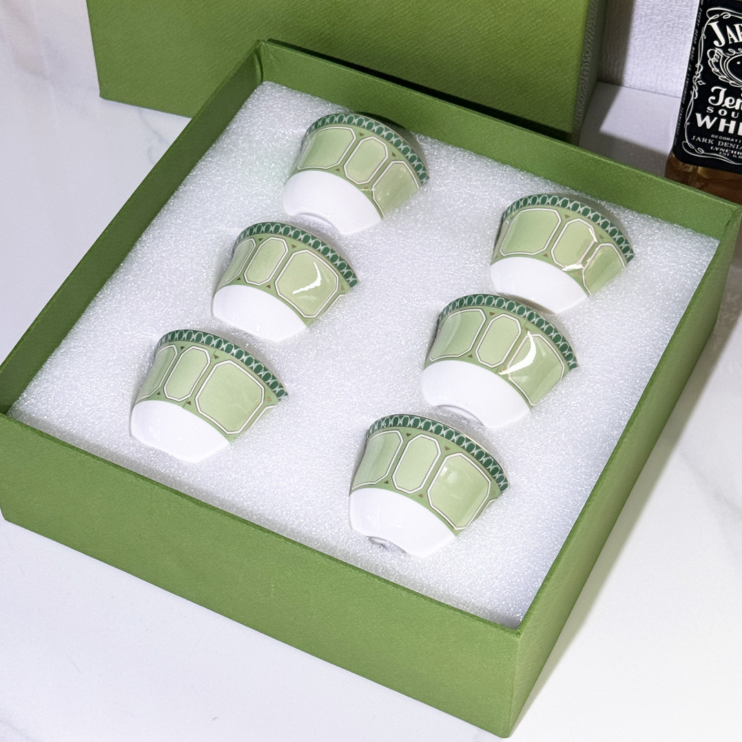 طقم فناجين قهوة إسبريسو وصحون  - مراجعة Espresso Cup Saucer وسعره