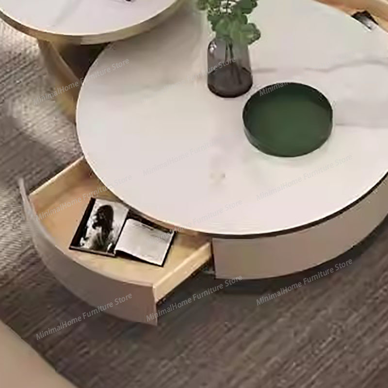 طاولة قهوة دائرية عصرية بتصميم - مراجعة Coffee Tea Drawer Organizer وسعره