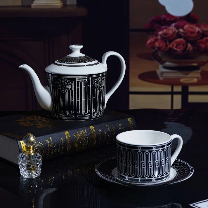 طقم شاي بسيط على الطراز الأورو - مراجعة Tea Coffee Pot Set وسعره