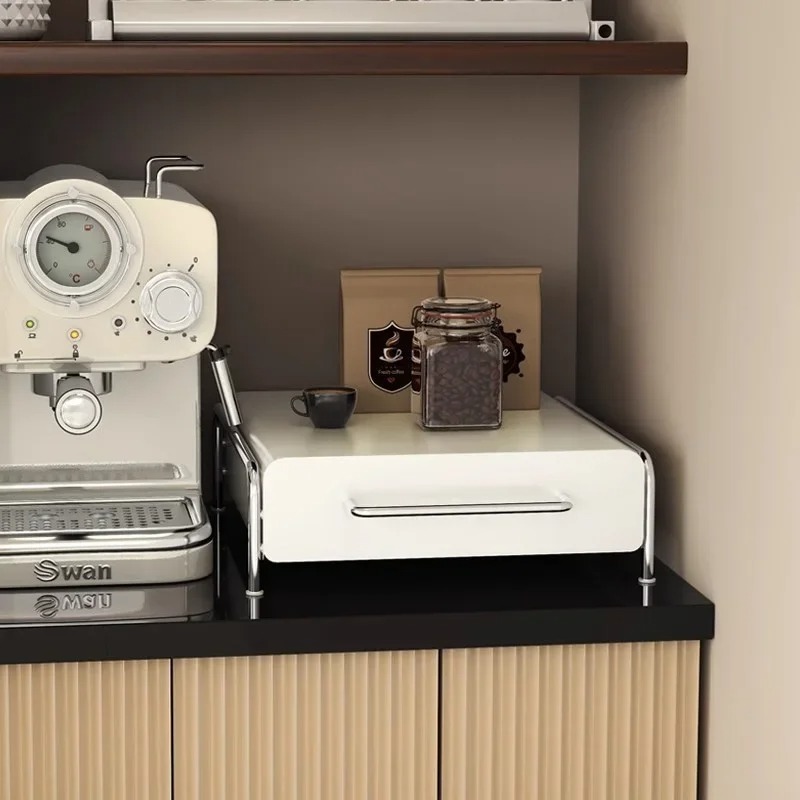 منظم كبسولات القهوة مع أدراج ق - مراجعة Coffee Tea Drawer Organizer وسعره