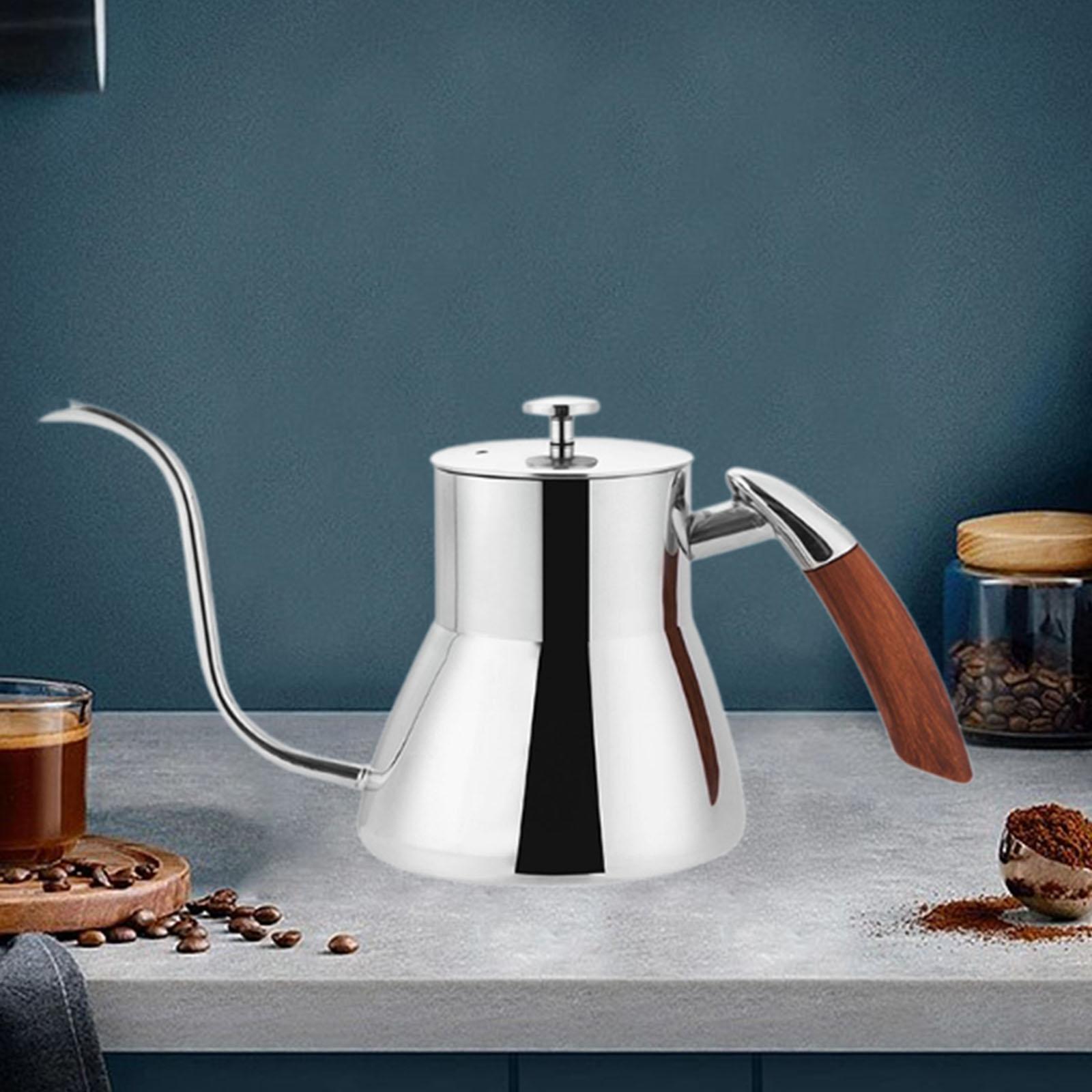 صب فوق غلاية وعاء قهوة للتخييم - مراجعة Coffee Tea Pots وسعره