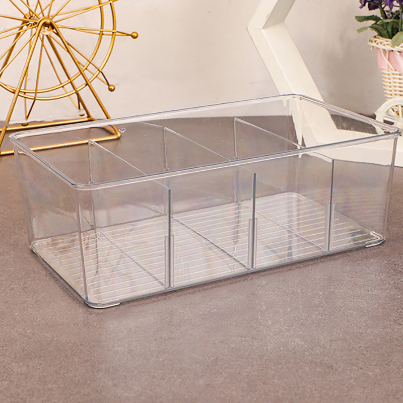 صندوق تخزين كيس شاي شفاف من ال - مراجعة Coffee Tea Drawer Organizer وسعره