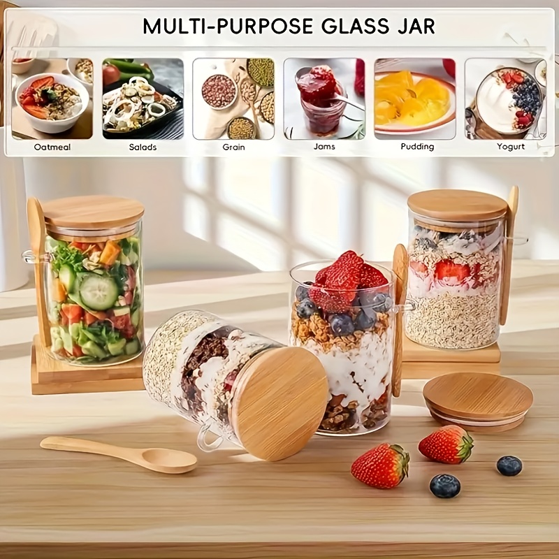 مجموعة أكواب زجاجية للشوفان 1/ - مراجعة Coffee Tea Drawer Organizer وسعره
