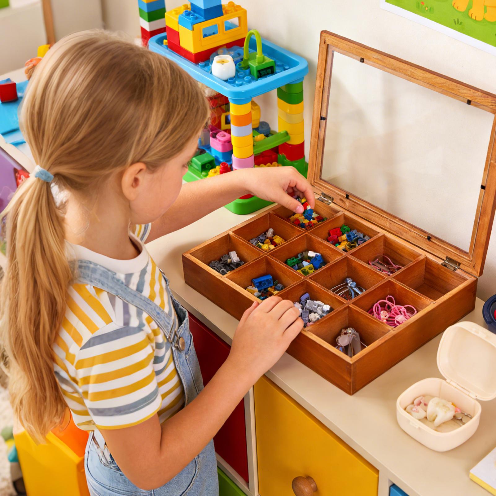 صندوق تخزين أكياس الشاي بـ 12  - مراجعة Coffee Tea Drawer Organizer وسعره