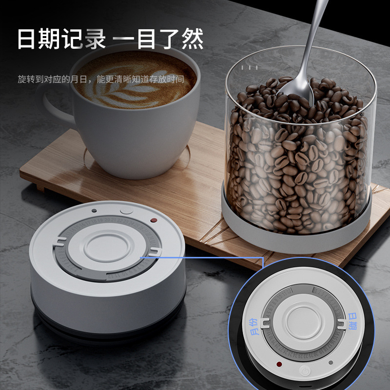 Electric Vacuum Coffee Beans G - مراجعة Coffee Tea Sugar Canisters وسعره