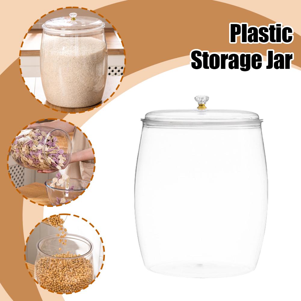 وعاء بلاستيكي شفاف كبير محكم ا - مراجعة Coffee Tea Jars وسعره