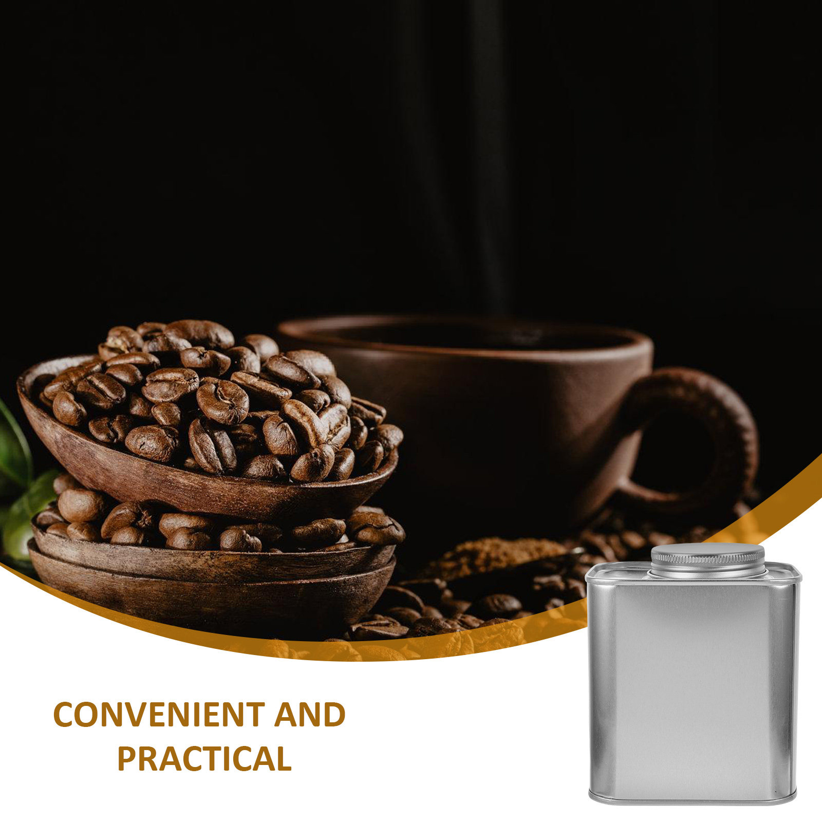 4 قطع علب تخزين حبوب القهوة من - مراجعة Coffee Bean And Tea Leaf وسعره