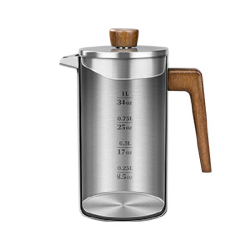 وعاء قهوة فرنسي من الفولاذ الم - مراجعة Coffee Tea Pots وسعره