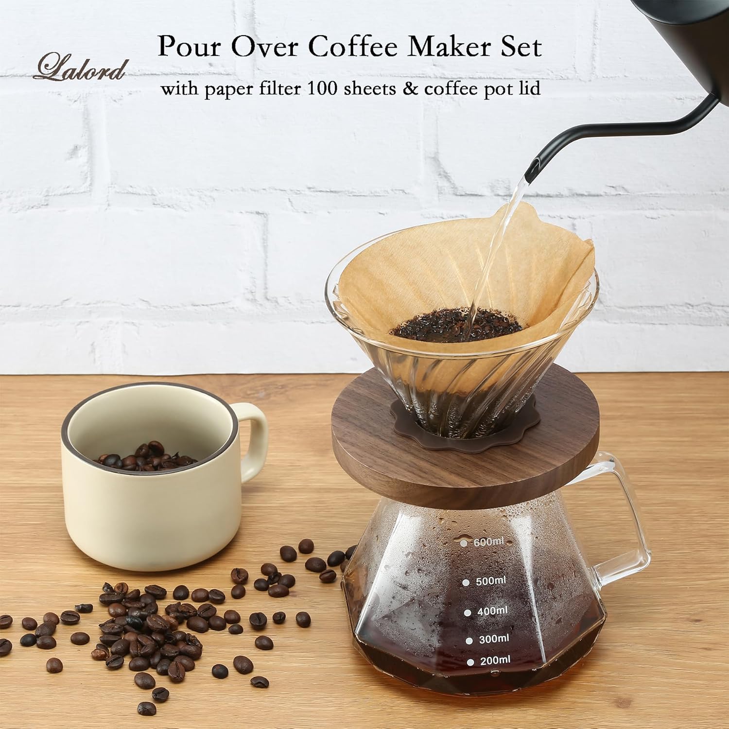 إبريق قهوة زجاجي من ماركة ماجب - مراجعة Coffee And Tea Filter وسعره