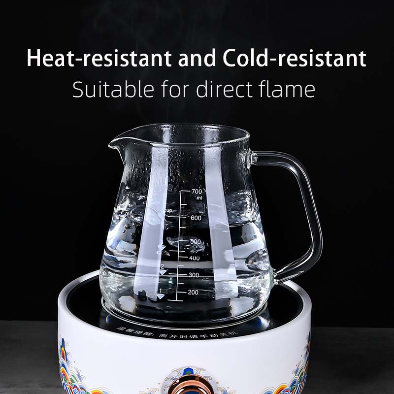 مجموعة جديدة من البورسليكات ال - مراجعة Coffee Tea Pots وسعره