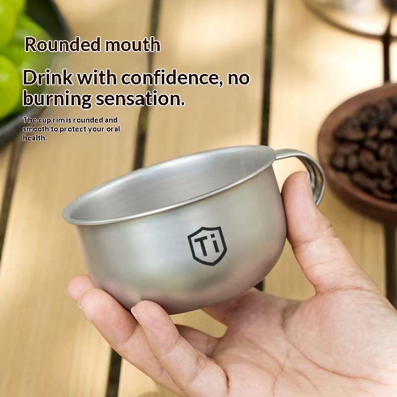 كوب ماء صغير للتخييم من سبائك  - مراجعة Coffee Tea Equipment وسعره