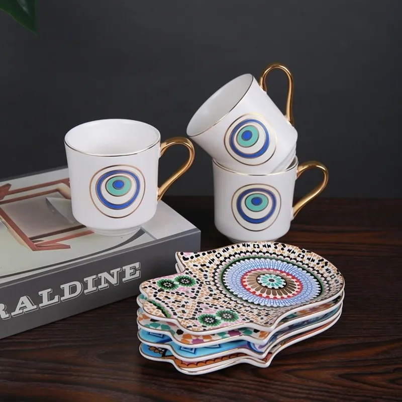 الرجعية معلقة الأذن الإبداعية  - مراجعة Espresso Cup Saucer وسعره