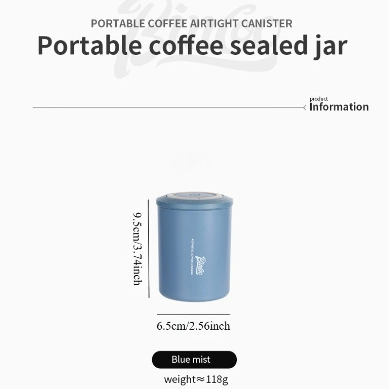 وعاء محكم الإغلاق لحفظ القهوة  - مراجعة Coffee Tea Jars وسعره