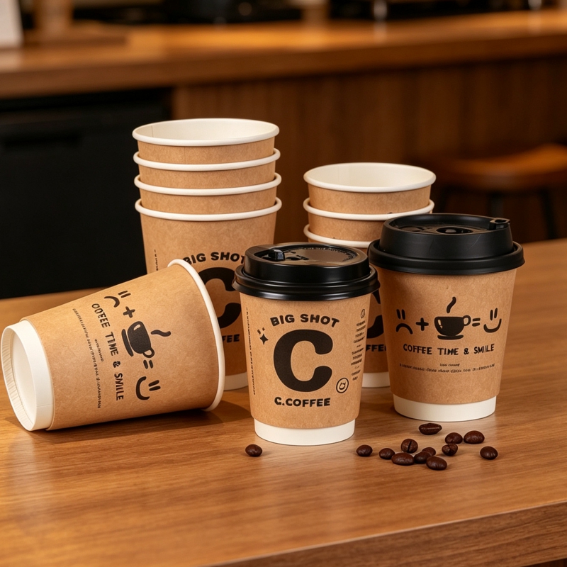 ٥٠ قطعة من أكواب القهوة الورقي - مراجعة Wallpaper Coffee And Tea وسعره