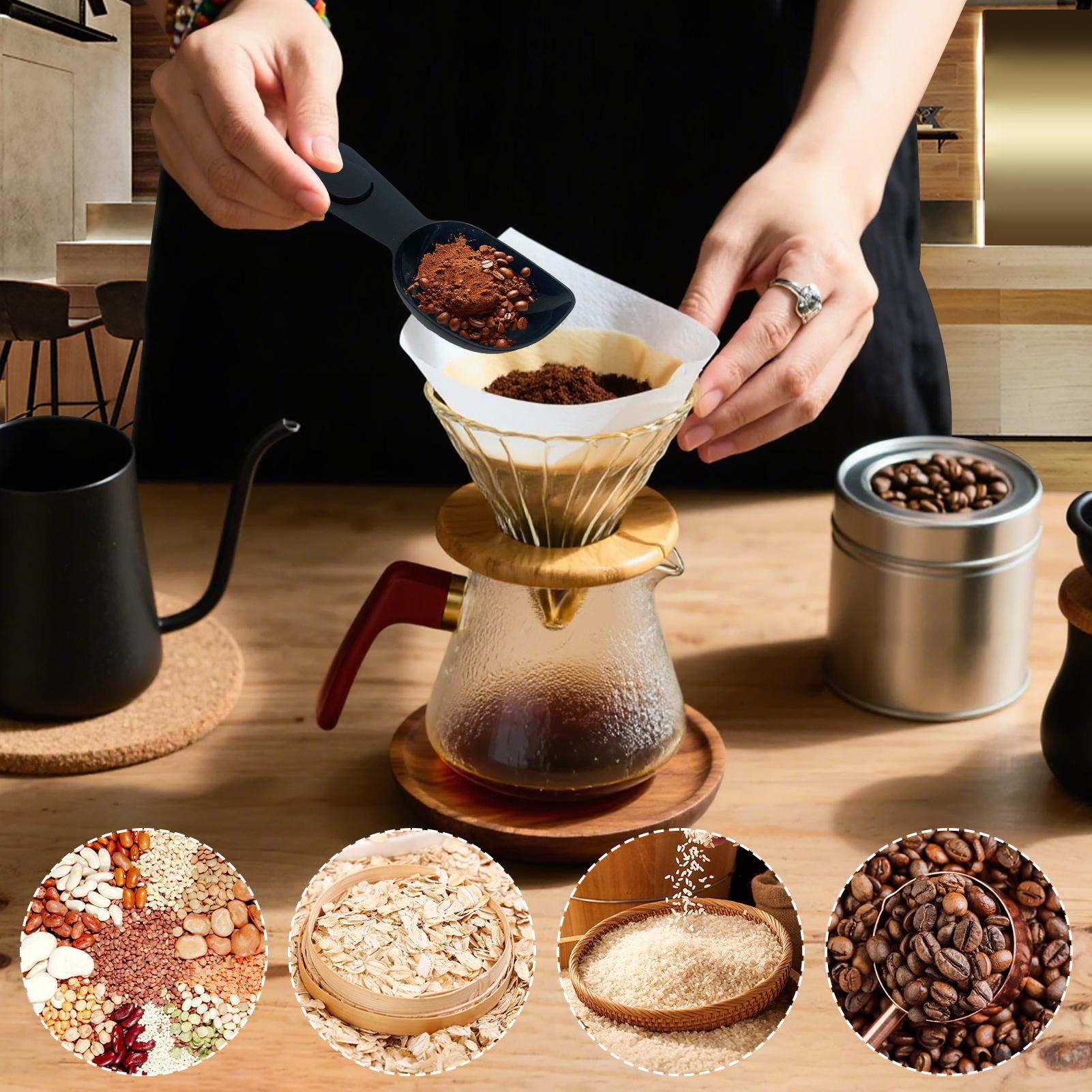مغرفة قهوة مع مشبك ملعقة حبوب  - مراجعة Coffee Bean And Tea Leaf وسعره