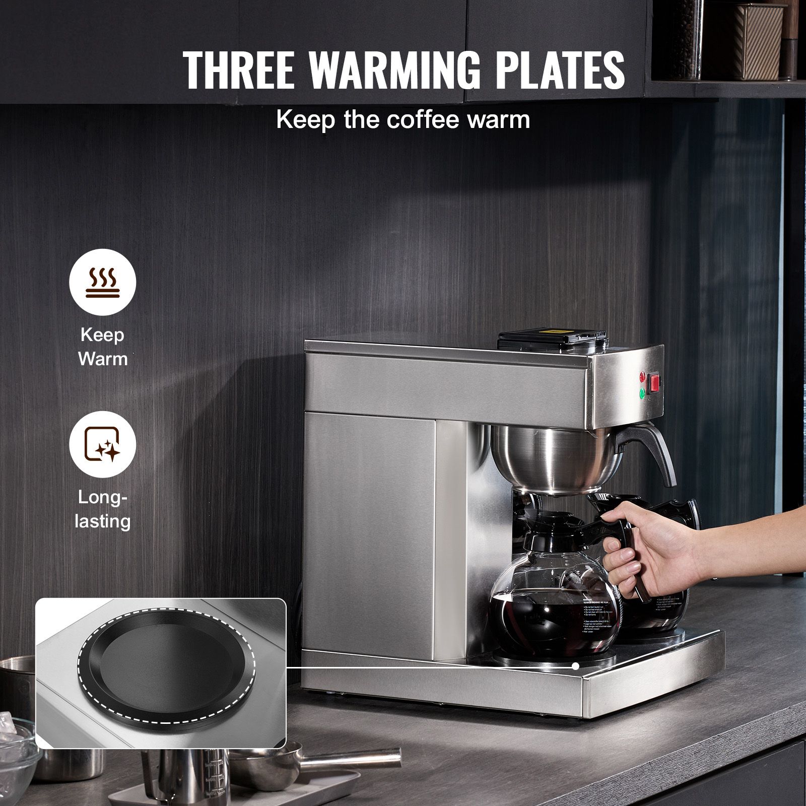 ماكينة تحضير القهوة بالتنقيط ا - مراجعة Coffee & Tea Maker Machine وسعره