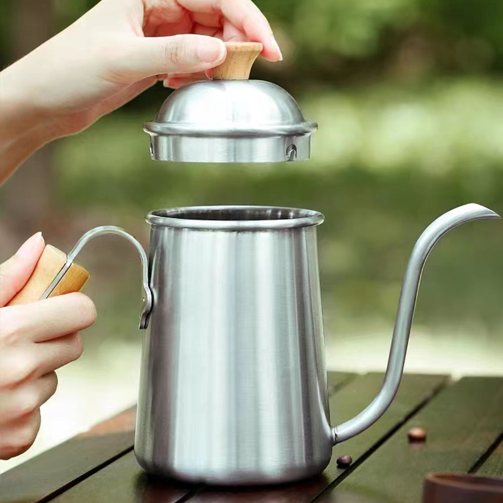 صب فوق غلاية القهوة معقوفة الف - مراجعة Coffee Tea Pots وسعره