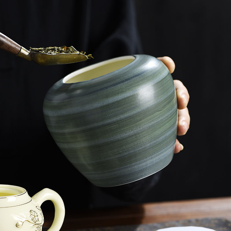 جرة أوراق الشاي السيراميك الرج - مراجعة Coffee Bean And Tea Leaf وسعره