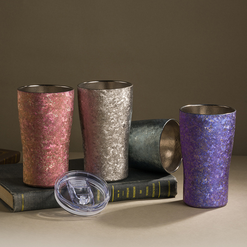 أكواب تيتانيوم 300 مل ذات جدار - مراجعة Double Wall Mug وسعره