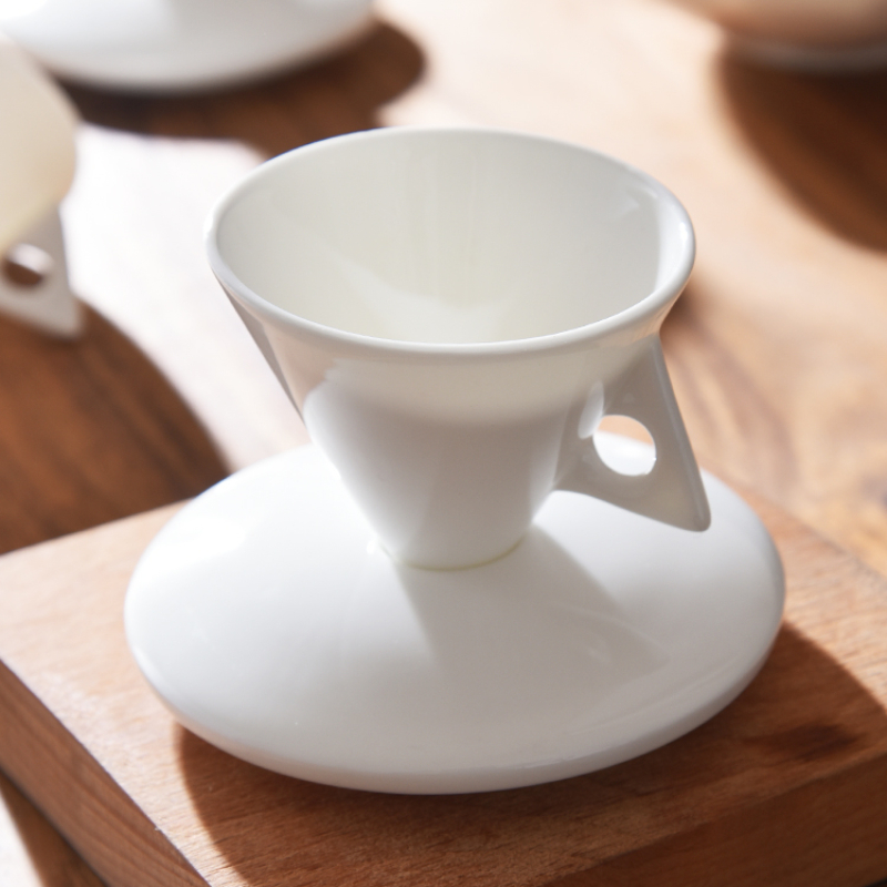 طقم أكواب وصحون قهوة من البورس - مراجعة Espresso Cup Saucer وسعره