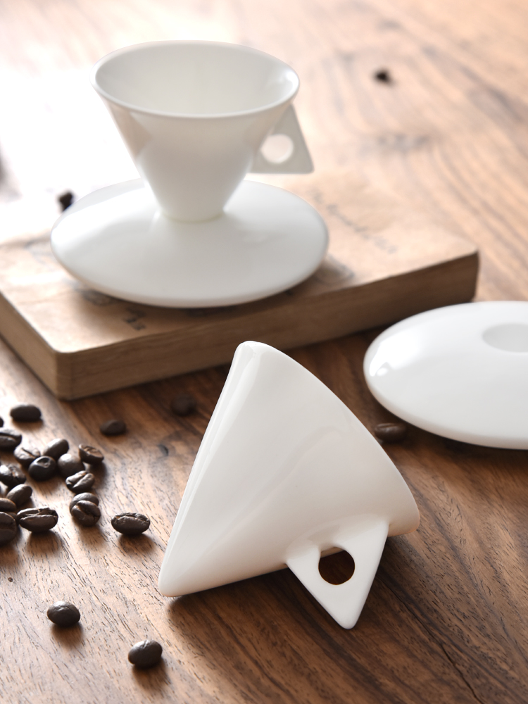 طقم أكواب وصحون قهوة من البورس - مراجعة Espresso Cup Saucer وسعره