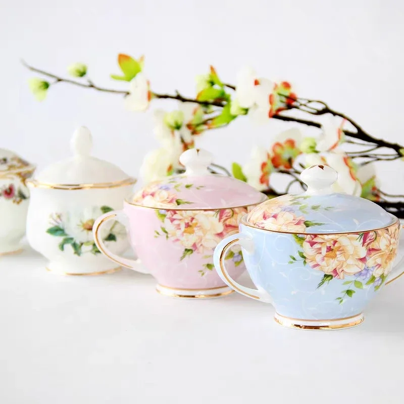 وعاء سكر على الطراز الأوروبي ل - مراجعة Coffee Tea Sugar Set وسعره
