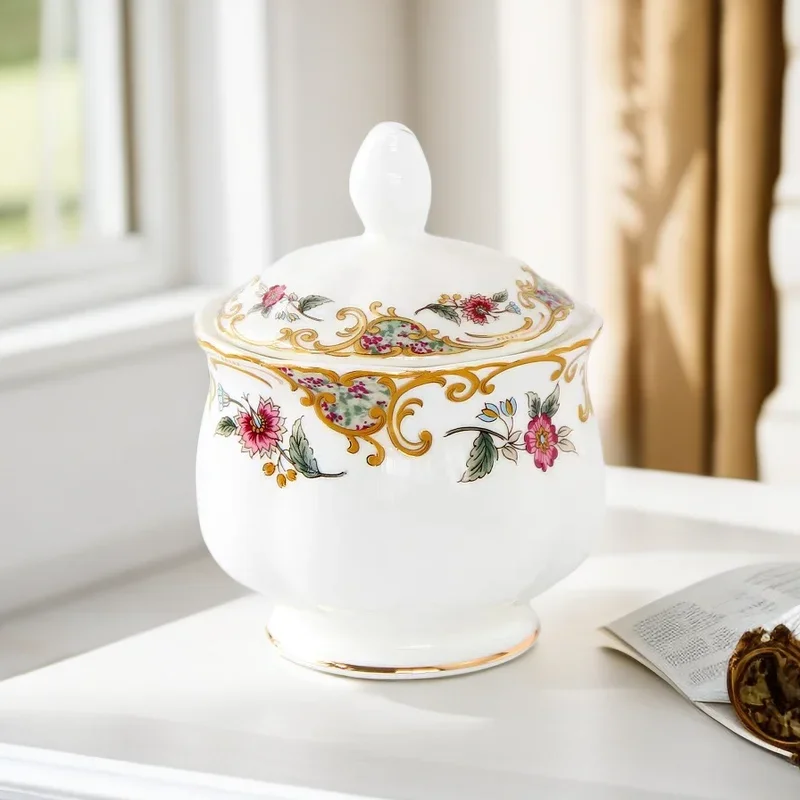 وعاء سكر على الطراز الأوروبي ل - مراجعة Coffee Tea Sugar Set وسعره