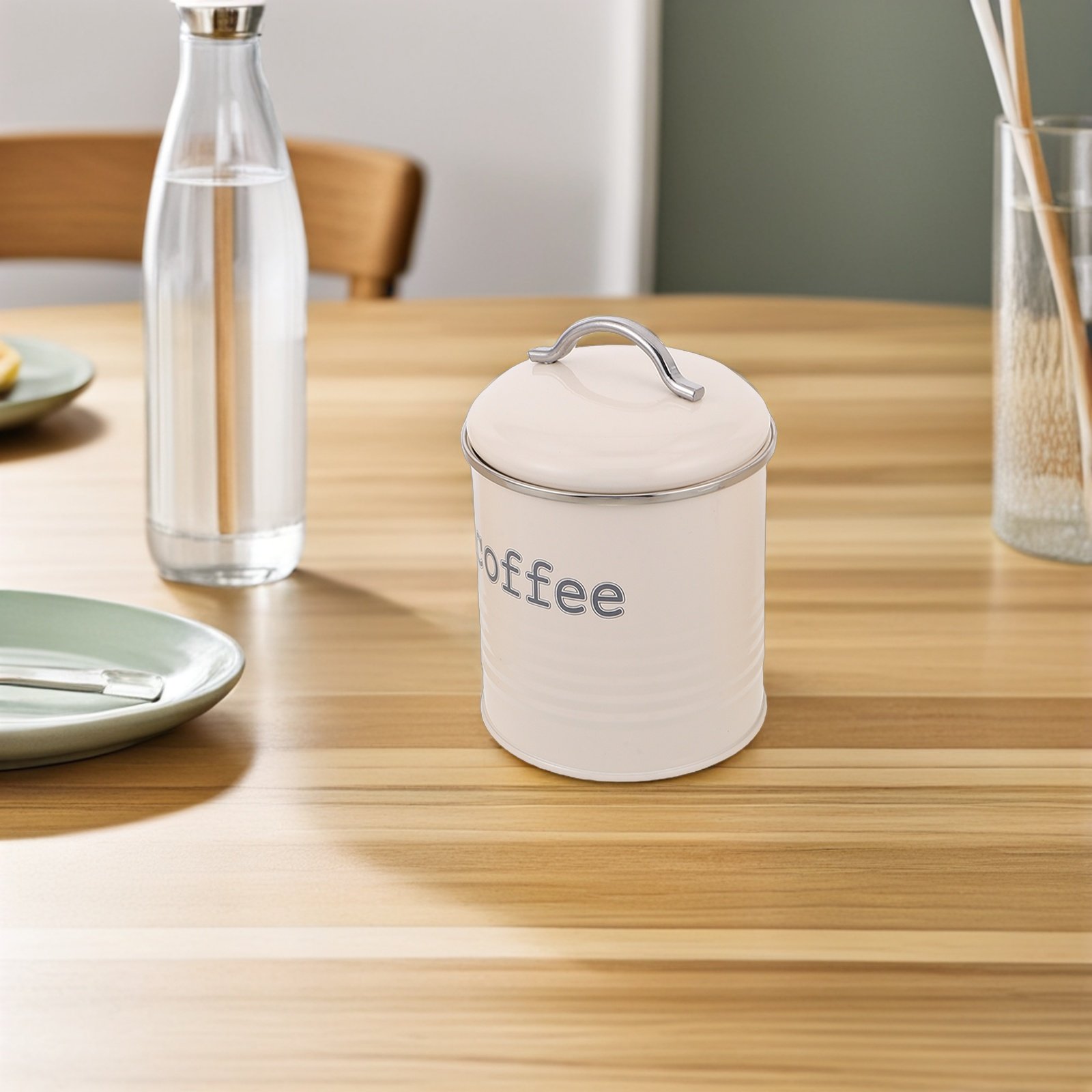 مجموعة من 3 حاويات محكمة الإغل - مراجعة Coffee Tea Jars وسعره