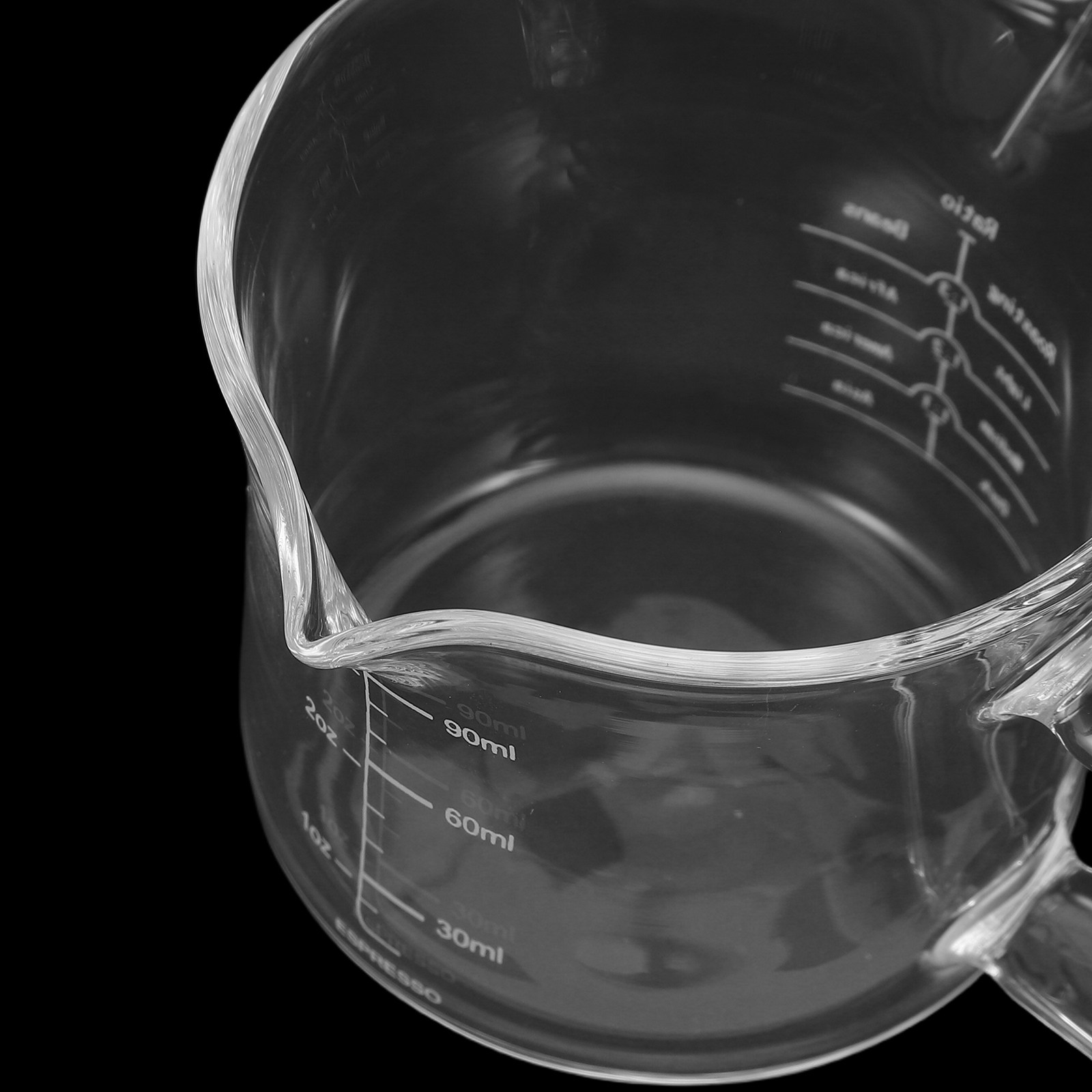 كوب قياس زجاجي مزدوج الفوهة سع - مراجعة Coffee Tea Espresso وسعره