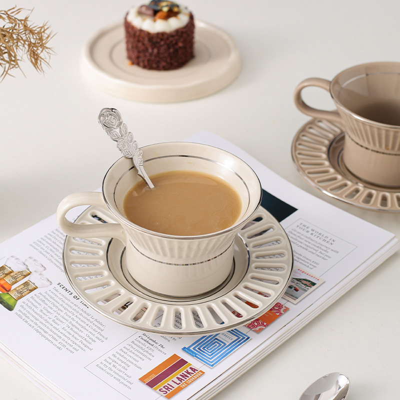 الفاخرة السيراميك فنجان القهوة - مراجعة Coffee Tea Sugar Set وسعره