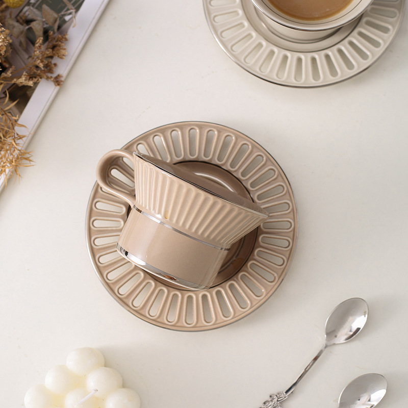 الفاخرة السيراميك فنجان القهوة - مراجعة Coffee Tea Sugar Set وسعره